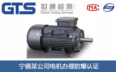电机防爆认证